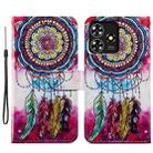 For ZTE Blade A73 4G Painted Pattern Horizontal Flip Leather Phone Case(Dreamcatcher) - 1