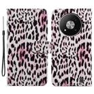 For ZTE Blade A73 5G Painted Pattern Horizontal Flip Leather Phone Case(Leopard) - 1