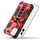 For iPhone 12 mini Armor Shockproof TPU + PC Magnetic Protective Case with Holder(Black) - 7