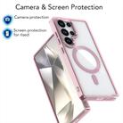 For Samsung Galaxy S25 Ulltra 5G MagSafe Magnetic Clear Phone Case(Black) - 3