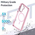 For Samsung Galaxy S23 FE 5G MagSafe Magnetic Clear Phone Case(Pink) - 2
