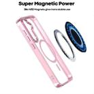 For Samsung Galaxy S23 FE 5G MagSafe Magnetic Clear Phone Case(Pink) - 3
