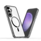 For Samsung Galaxy S23 FE 5G MagSafe Magnetic Clear Phone Case(Black) - 1