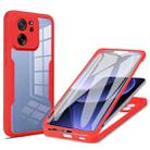 For Xiaomi Redmi K60 Ultra Acrylic + TPU 360 Degrees Full Coverage Phone Case(Red) - 1