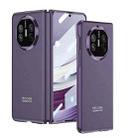 For Huawei Mate X5 GKK AG Phantom Privacy Full Coverage Integrated Phone Case(Purple) - 1