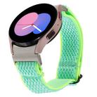 For Samsung Galaxy Watch6/6 Classic/5/5 Pro Wave Braided Nylon Watch Band(Teal) - 1