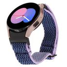 For Samsung Galaxy Watch6/6 Classic/5/5 Pro Wave Braided Nylon Watch Band(Midnight Blue) - 1
