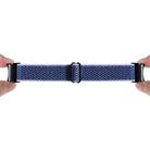 For Samsung Galaxy Watch6/6 Classic/5/5 Pro Wave Braided Nylon Watch Band(Midnight Blue) - 2