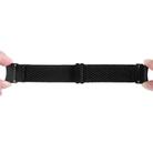 For Samsung Galaxy Watch6/6 Classic/5/5 Pro Wave Braided Nylon Watch Band(Black) - 2