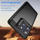 For Motorola Moto G100 Pro 5G Carbon Fiber Brushed Texture TPU Phone Case(Black) - 3