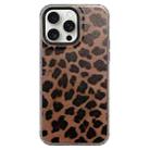 For iPhone 15 Pro Max Dual-sided IMD Leopard Print PC + TPU Phone Case - 1