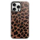 For iPhone 15 Pro Dual-sided IMD Leopard Print PC + TPU Phone Case - 1