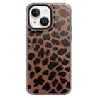 For iPhone 14 Dual-sided IMD Leopard Print PC + TPU Phone Case - 1