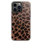 For iPhone 13 Pro Max Dual-sided IMD Leopard Print PC + TPU Phone Case - 1