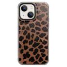 For iPhone 13 Dual-sided IMD Leopard Print PC + TPU Phone Case - 1