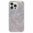 For iPhone 15 Pro Dual-sided Silver-printed IMD PC + TPU Phone Case - 1