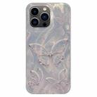 For iPhone 13 Pro Dual-sided Silver-printed IMD PC + TPU Phone Case - 1