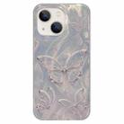 For iPhone 13 Dual-sided Silver-printed IMD PC + TPU Phone Case - 1