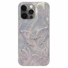 For iPhone 12 Pro Max Dual-sided Silver-printed IMD PC + TPU Phone Case - 1