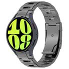 For Samsung Galaxy Watch6/6 Classic/5/5 Pro Button Style Titanium Steel Metal Watch Band(Grey) - 1