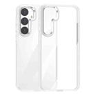 For Samsung Galaxy S24+ 5G Anti-fingerprint Highly Transparent PC Phone Case(White) - 1