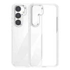 For Samsung Galaxy S25+ 5G Anti-fingerprint Highly Transparent PC Phone Case(White) - 1