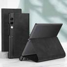 For Honor V Purse GKK Frosted Leather Fold Phone Case(Black) - 1