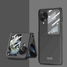 For OPPO Find N3 Flip GKK Integrated Ultra-thin Full Coverage Protective Phone Case(Black) - 1