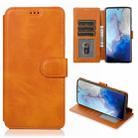 For Samsung Galaxy S20 Calf Texture Magnetic Buckle Horizontal Flip Leather Case with Holder & Card Slots & Wallet & Photo Frame(Khaki) - 1