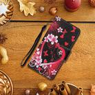 For OPPO A58 4G Colored Drawing Pattern Leather Phone Case(Red Heart) - 2