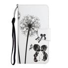 For OPPO A58 4G Colored Drawing Pattern Leather Phone Case(Dandelion) - 3
