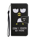 For OPPO A78 4G Colored Drawing Pattern Leather Phone Case(Penguin) - 3