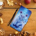 For OPPO A78 4G Colored Drawing Pattern Leather Phone Case(Little Leopard) - 2