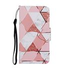 For OPPO A98 Colored Drawing Pattern Leather Phone Case(Marble) - 3