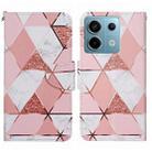 For Xiaomi Redmi Note 13 Pro Colored Drawing Pattern Leather Phone Case(Marble) - 1