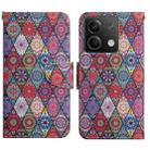 For Xiaomi Redmi Note 13 Colored Drawing Pattern Leather Phone Case(Diamond Kaleidoscope) - 1