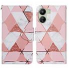 For Xiaomi Redmi 13C Colored Drawing Pattern Leather Phone Case(Marble) - 1