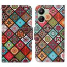 For Xiaomi Redmi 13C Colored Drawing Pattern Leather Phone Case(Ethnic Style) - 1