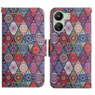 For Xiaomi Redmi 13C Colored Drawing Pattern Leather Phone Case(Diamond Kaleidoscope) - 1