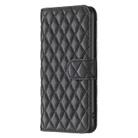 For OnePlus Nord CE4 Lite Global Diamond Lattice Wallet Flip Leather Phone Case(Black) - 3