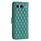 For OnePlus Nord 4 Diamond Lattice Wallet Flip Leather Phone Case(Green) - 3