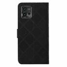 For Motorola Moto G72 Ethnic Style Embossed Pattern Leather Phone Case(Black) - 4