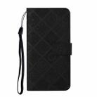 For Motorola Moto E14 Ethnic Style Embossed Pattern Leather Phone Case(Black) - 2