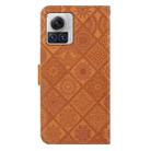 For Motorola Moto X30 Pro Ethnic Style Embossed Pattern Leather Phone Case(Brown) - 3