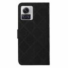 For Motorola Moto X30 Pro Ethnic Style Embossed Pattern Leather Phone Case(Black) - 3