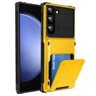 For Samsung Galaxy S24+ 5G Scratch-Resistant Shockproof Heavy Duty Rugged Armor Phone Case(Yellow) - 1