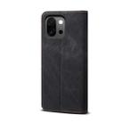 For OnePlus 13T Denim Texture Casual Style Horizontal Flip Leather Case(Black) - 3