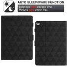 For iPad mini 5 / 4 / 3 / 2 / 1 Diamond Texture Embossed Leather Smart Tablet Case(Black) - 7