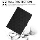 For iPad mini 5 / 4 / 3 / 2 / 1 Diamond Texture Embossed Leather Smart Tablet Case(Black) - 8