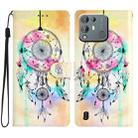 For Blackview A55 Pro Colored Drawing Leather Phone Case(Dream Catcher) - 1